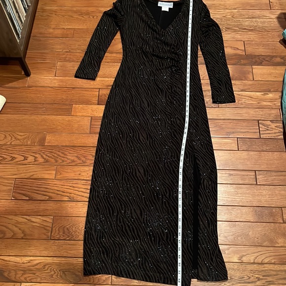 Jessica Howard sparkly wrap-style dress 6-8 - Picture 11 of 11